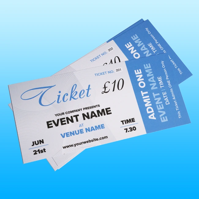 Tickets Printing Cheltenham