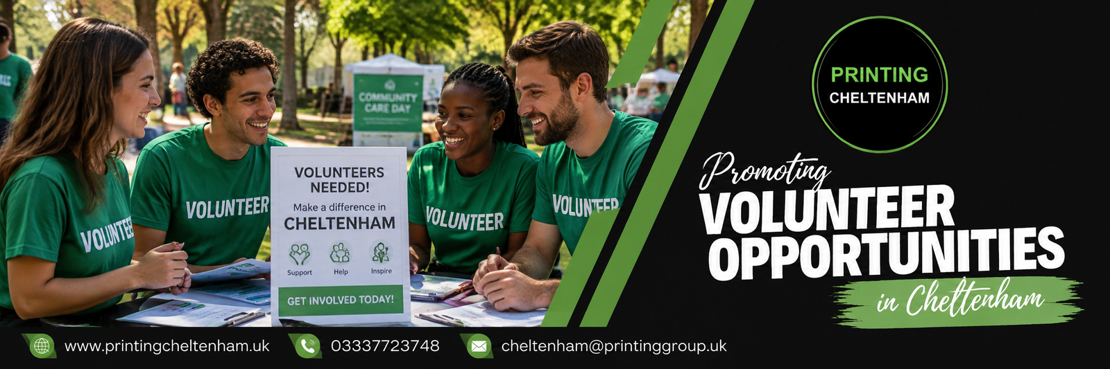 Promoting Volunteer Opportunities in Cheltenham